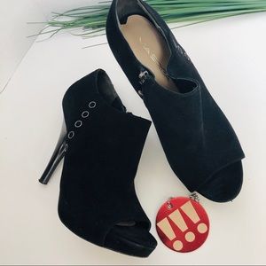 Via Spiga-open toe heel bootie Vero Cuoio. 🌹